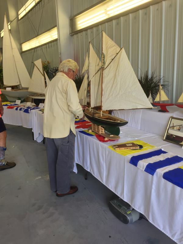 2017 Arts and Yachts Exhibit. JOSEPH CHARPENTIER/Boothbay Register