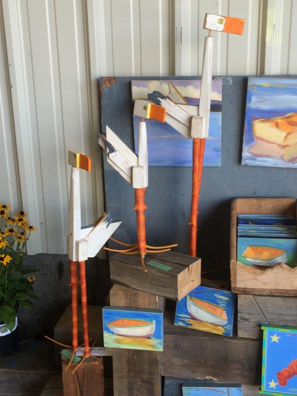 2017 Arts and Yachts Exhibit. JOSEPH CHARPENTIER/Boothbay Register