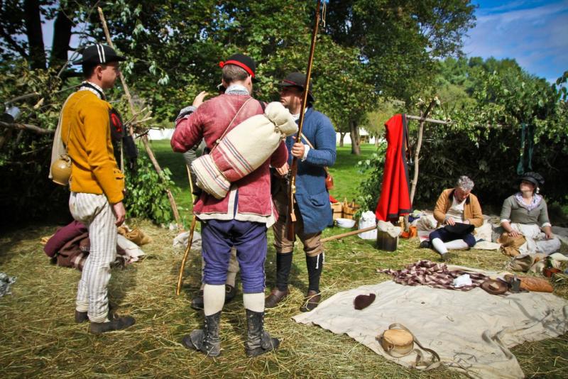 The public is invited to participate in a re-enactment of searches for Revolutionary War period Loyalists at Pownalborough Court House on Aug. 12 and 13. Courtesy photo