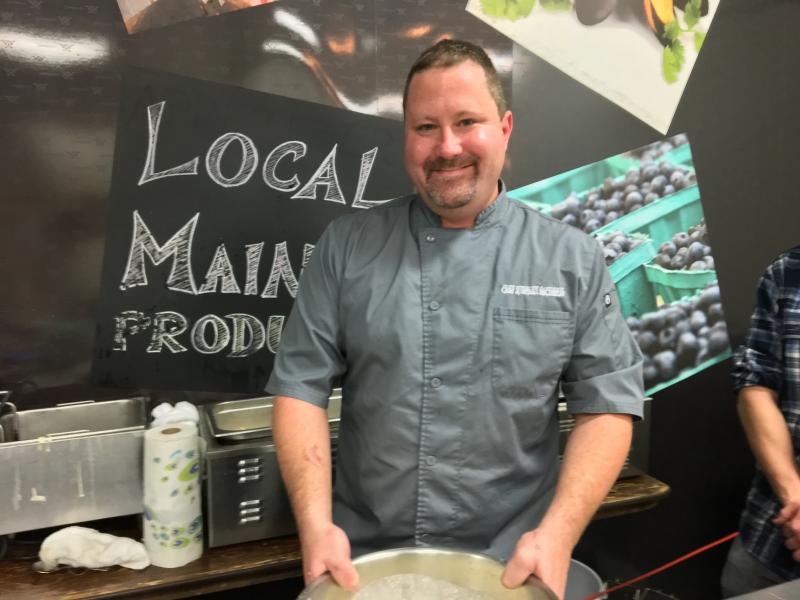 Lobster Chef of the Year, People’s Choice Stephen Richards. SUZI THAYER/Boothbay Register