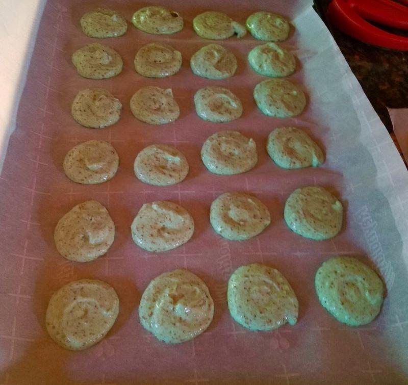Anthony Vitti has perfected his macarons. I haven’t. Courtesy of Pam Logan