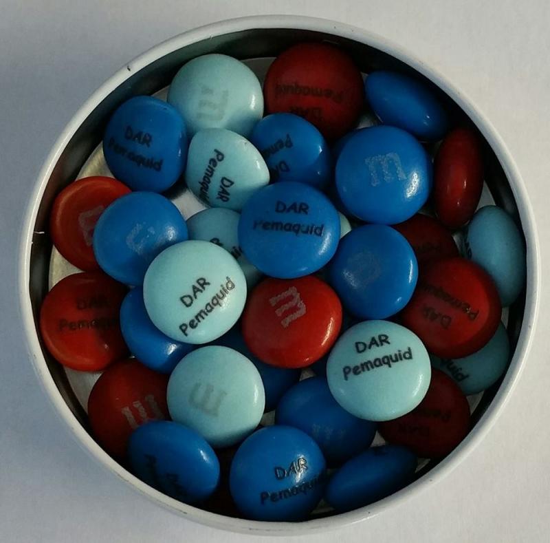 Special chocolate candies made for the 85th anniversary meeting. Courtesy of Audrey Miller