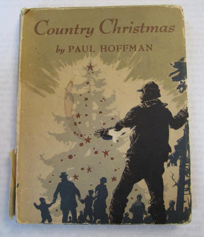 Wiscasset Public Library has two original copies of “Country Christmas – A Reminiscence” by Paul Hoffman. The book adapted from a magazine article can be found online.