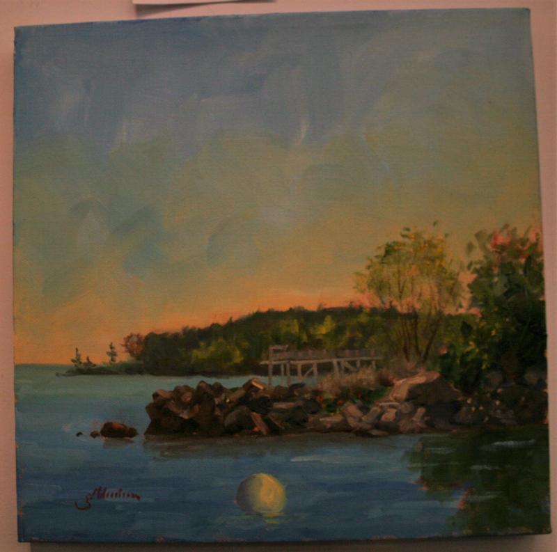 “End of the Day” -- oil – Geoff Bladon Geoff Bladon