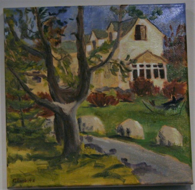 “Spruce Point Inn” - oil - Livy Glaubitz Livy Glaubitz