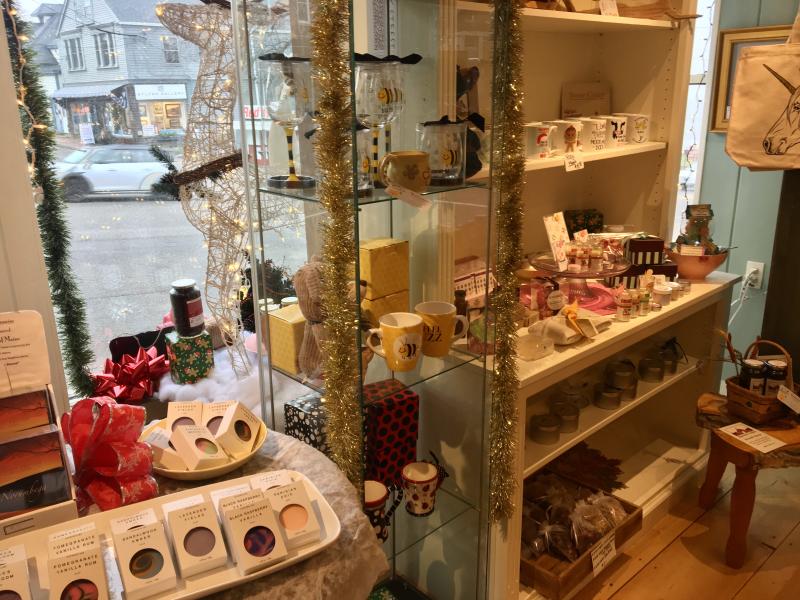 One of the displays at Beelicious in Wiscasset. SUZI THAYER/Boothbay Register