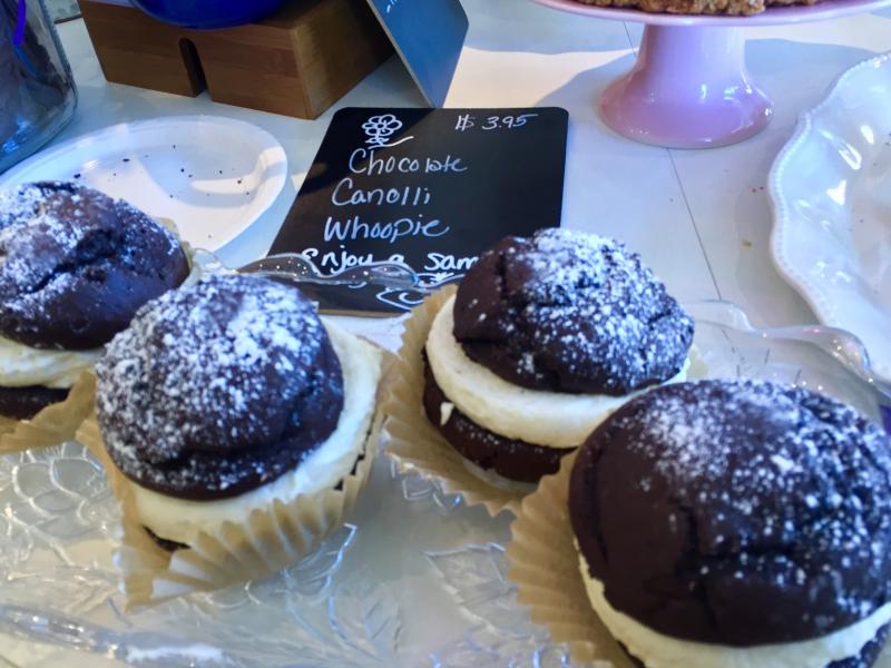 One of Mammy’s Bakery’s specialties: Whoopie pies of everchanging flavors. SUZI THAYER/Boothbay Register