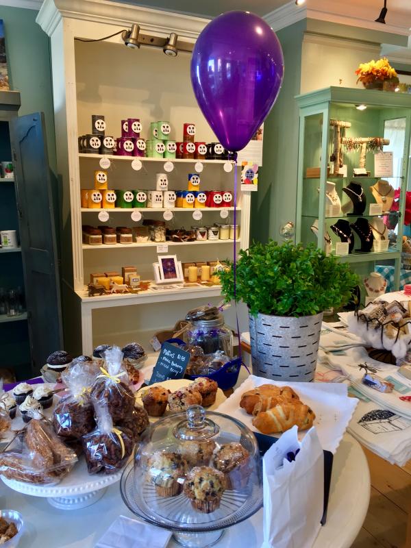 Beelicious is filled with honey and honeybee-related products, and now sweet and savory confections from Mammy’s Bakery. SUZI THAYER/Boothbay Register