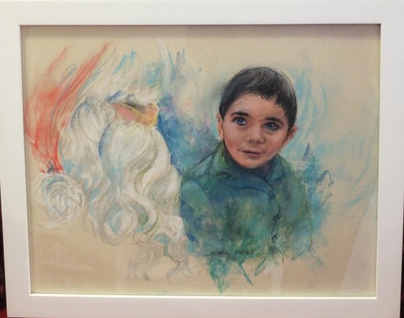 Sue Heil Kibbe – 2015 pastel pencil Sue Heil Kibbe – 2015- pastel pencil