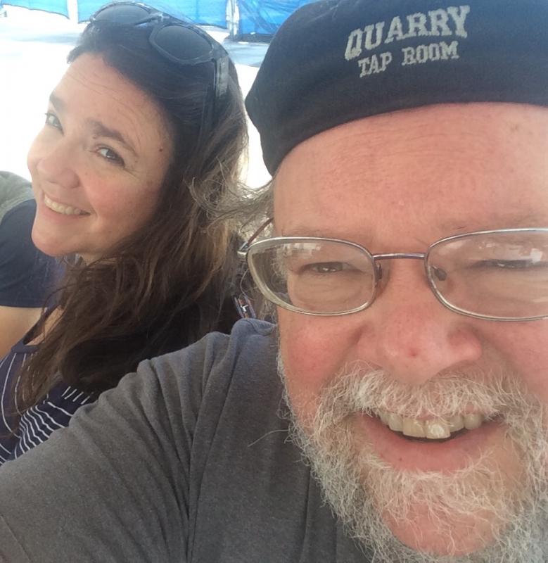 A selfie of the Gagnes. Courtesy of Dave Gagne