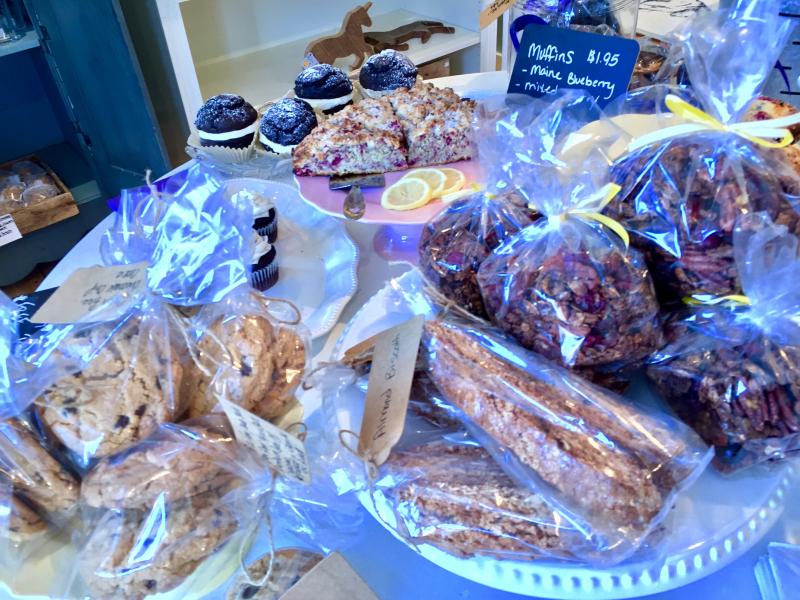 Beelicious in Wiscasset is now in a partnership with Mammy’s Bakery, which specializes in Italian breads and cookies, whoopie pies, cupcakes and other sweet and savory confections. SUZI THAYER/Boothbay Register