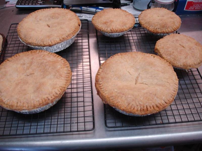 Carla Chapman’s pot pies are a big draw at the Wiscasset General Store, and will remain on the menu. Courtesy of Carla Chapman