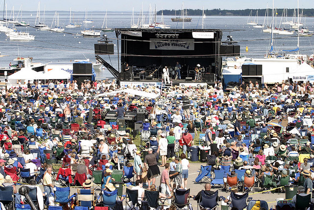 All photos and videos used with permission of Paul Benjamin and the North Atlantic Blues Festival