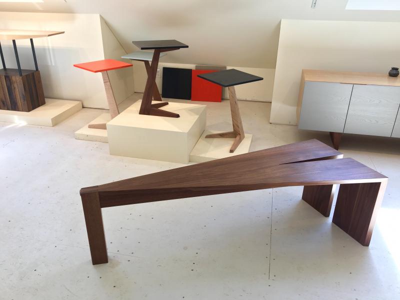 The showroom at Eben Blaney Fine Contemporary Furniture in Edgecomb .SUZI THAYER/Boothbay Register