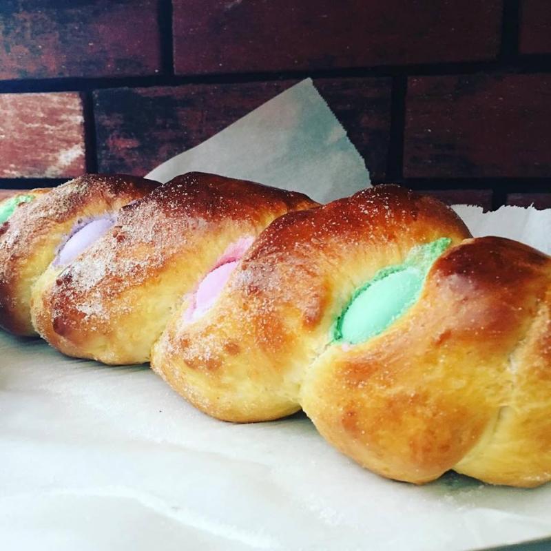 Easter bread by Jessica Deshiro. Courtesy of Jessica Deshiro