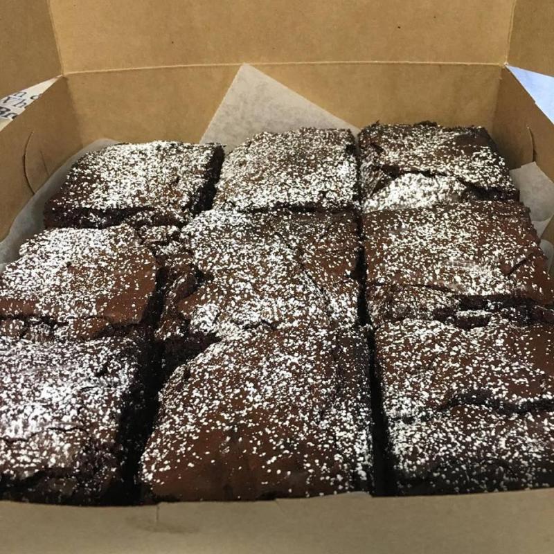 Some very chocolate brownies baked by Jessica Deshiro. Courtesy of Jessica Deshiro