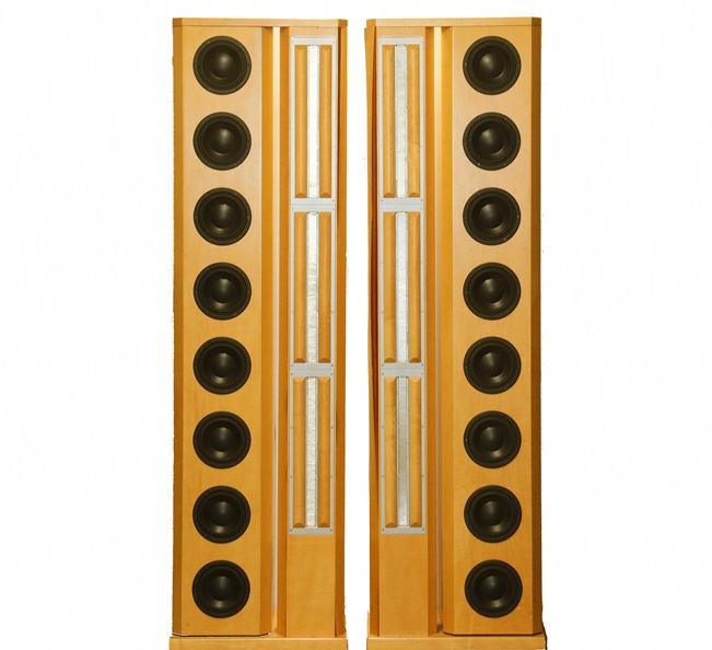 Pair of Red Rose Music Revelation reference speakers. Red Rose Revelation reference speakers