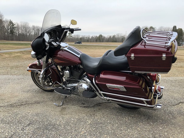 This Harley-Davidson Electra Glide is among the treasures in the Thomaston Place Auction Galleries’ spring auction. Check out all of the items on the gallery website. Courtesy photo