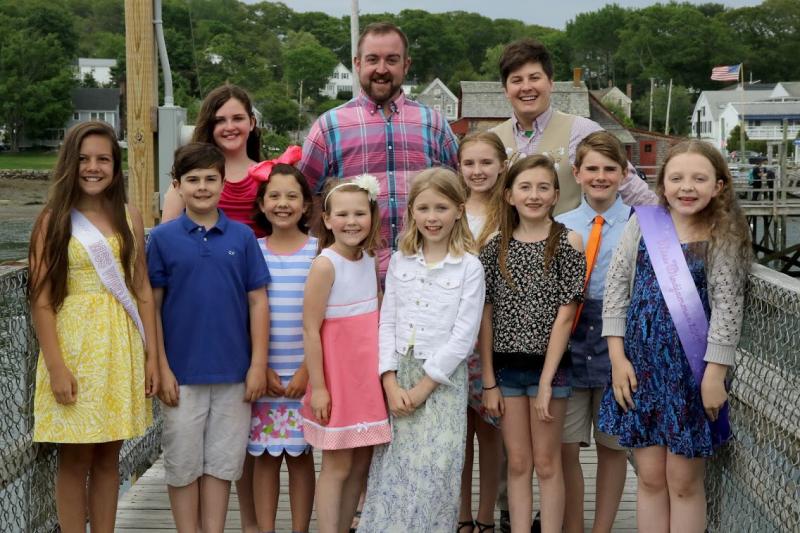 The contestants and hosts of Boothbay’s Got Talent!