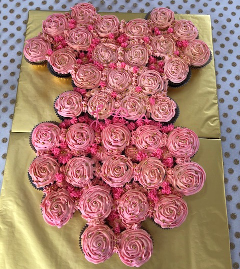 Cupcakes for a baby shower. Courtesy of Sandra Hutchinson