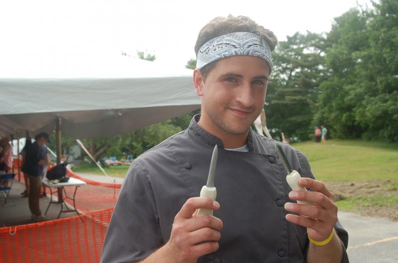 Chad Egeland of Scales Restaurant in Portland. ART MAYERS/Boothbay Register