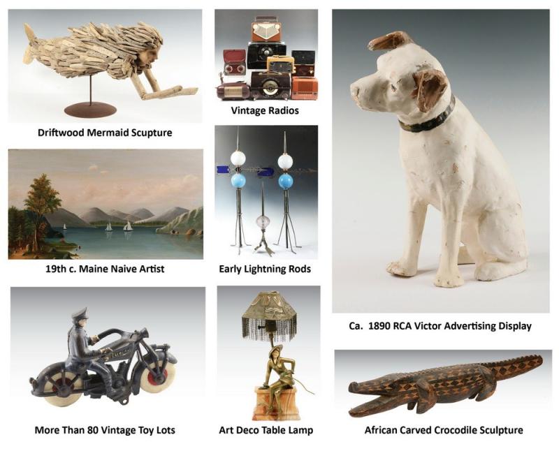 ‘Curious Collector’ online auction  Boothbay Register