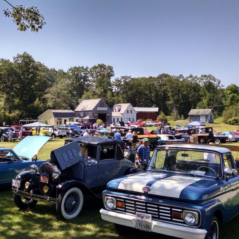 During the 54th annual Antique Auto Days on July 21 and 22, you'll see dozens of classic, vintage, antique, hot rods, muscle cars and much more all parked on the Village Green at the Boothbay Railway Village. Courtesy photo