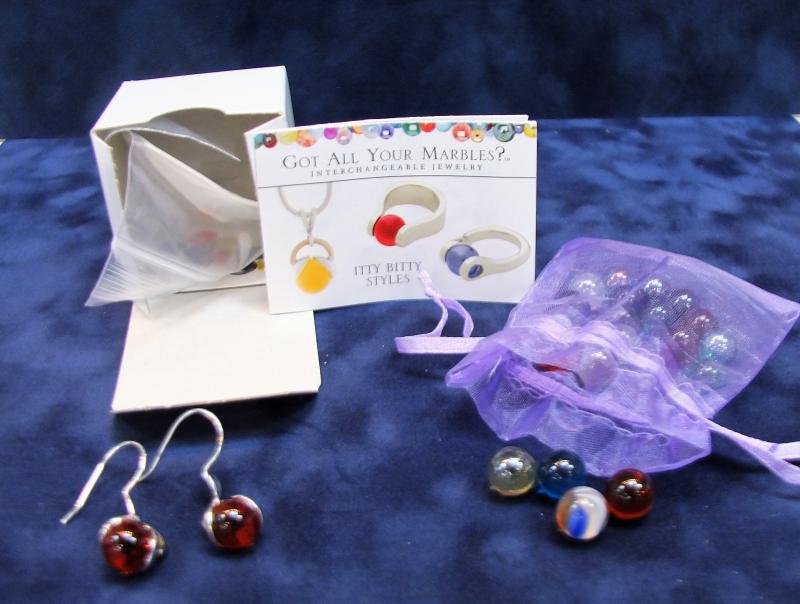 Got All Your Marbles? selections at Boothbay Harbor Framers. LISA KRISTOFF/Boothbay Register