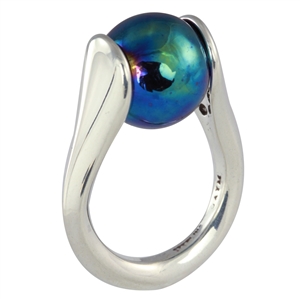 The fancy lotus ring by Got All Your Marbles? Courtesy photo Fancy lotus ring Got All Your Marbles