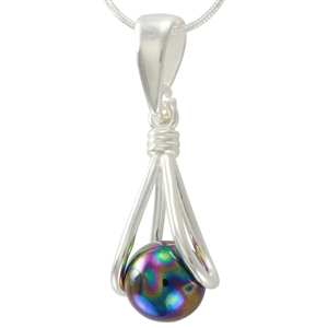 The Athena pendant - designed and created by Got All Your Marbles - Tucson, Arizona. Courtesy image Designed and created by Got All Your Marbles - Tucson, AZ
