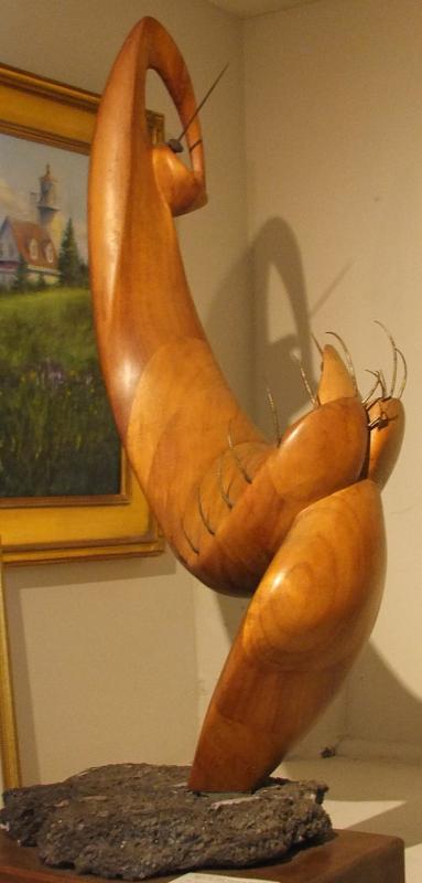 “Venus Star Trap,” 27” high mixed media: cocobolo wood and metal - Roger Milinowski Roger Milinowski