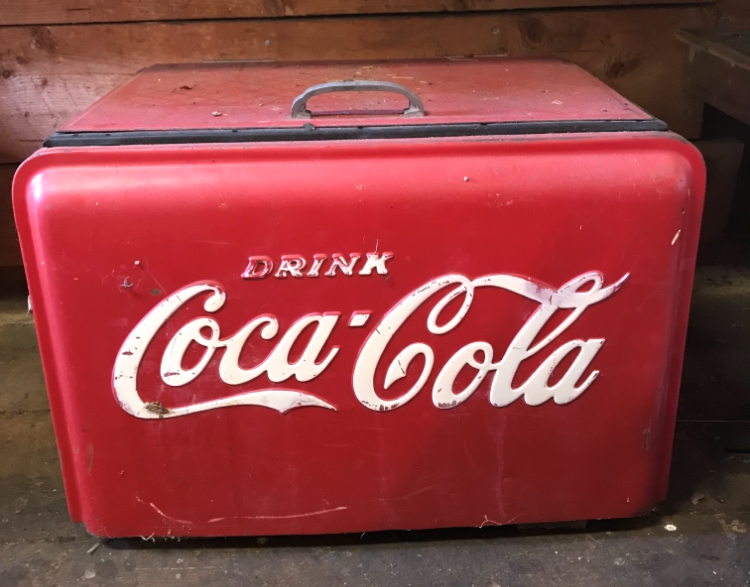 One of the white elephant items at the St. Columba’s event is this cooler. Courtesy of Connie Heroy
