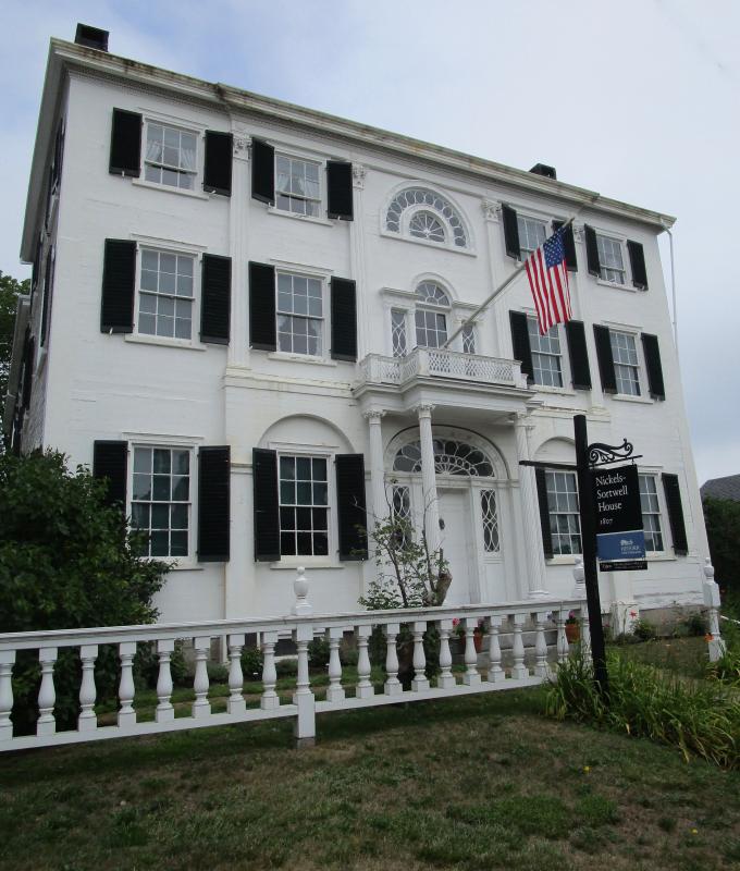 The Nickels-Sortwell House, a Historic New England property on Main Street in Wiscasset. PHIL DI VECE/Wiscasset Newspaper