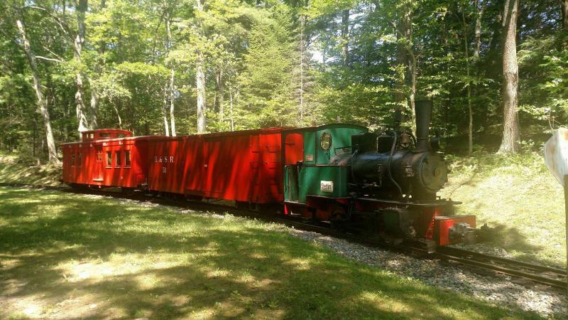 A freight train will be an unusual treat for Boothbay Railway Village visitors during the Railfan Day on Saturday, Aug. 4. Museum photo