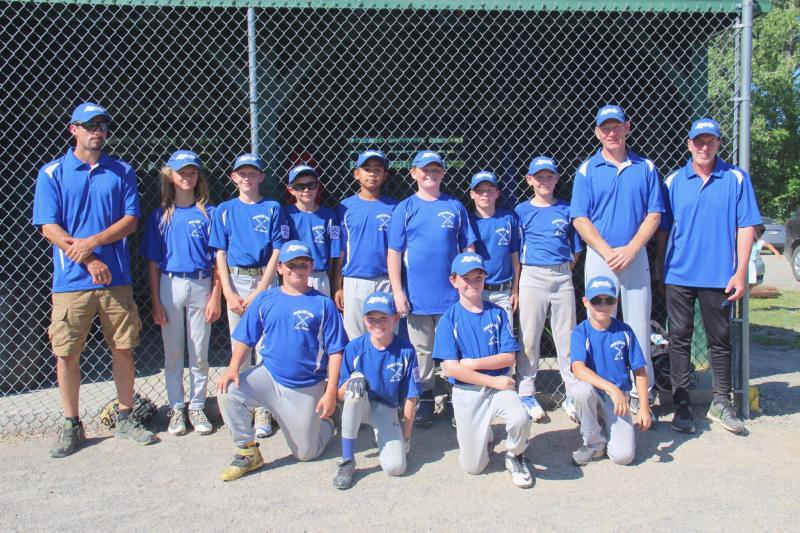 The members of the Lincoln County All-Star Team are Lincoln Ball, Chase Coffin, Owen Cotta, Maddox Cusumano, Roan Donaghy, Aaron Giberson, Liam Thomas, Gabriel Hanley, Sam Markowitz, and Cleyton Splaine. Coaches are Patrick Sanborn, Steve Markowitz, and Garrett Coffin. Courtesy photo