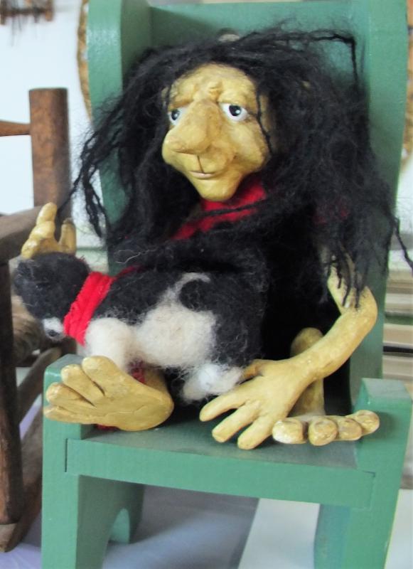 Cecile Clifford’s “Bugaboo Wog” who she says isn’t too bright. Cecile Clifford
