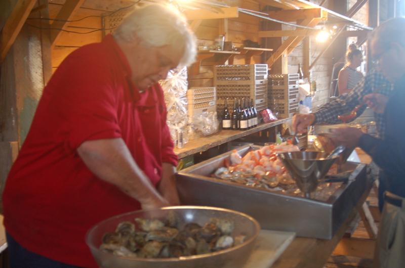 Mine Oyster's Ralph Smith. ART MAYERS/Boothbay Register