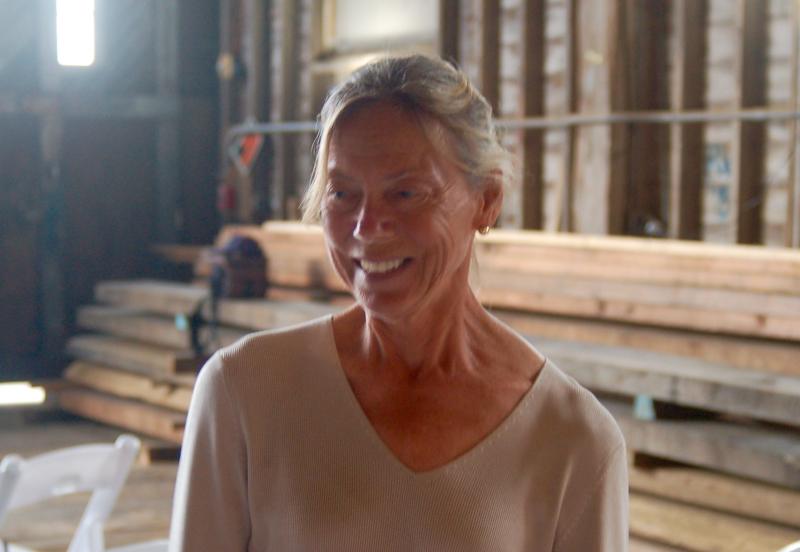 Sea and Science Center founder Pauline Dion. ART MAYERS/Boothbay Register