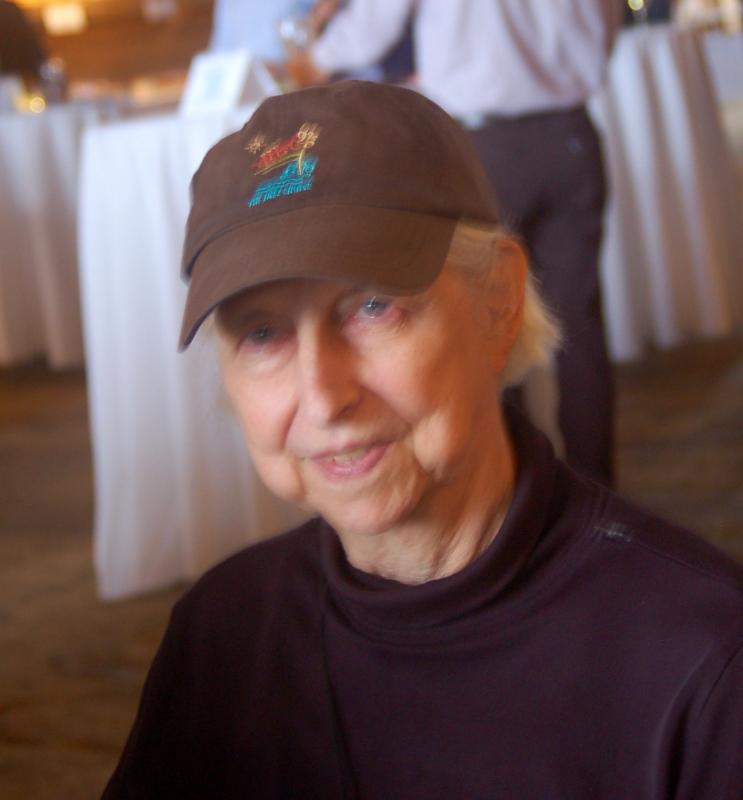 Jazz lover Dorothy Gregory. ART MAYERS/Boothbay Register