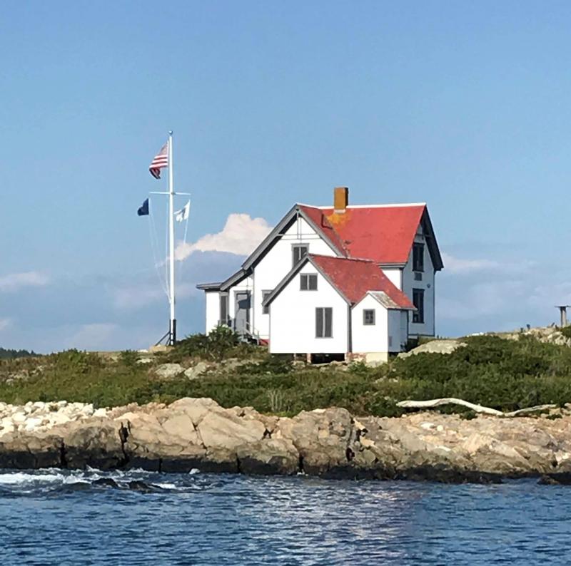 Ram Island keeper’s quarters. KELLIE BIGOS/Boothbay Register