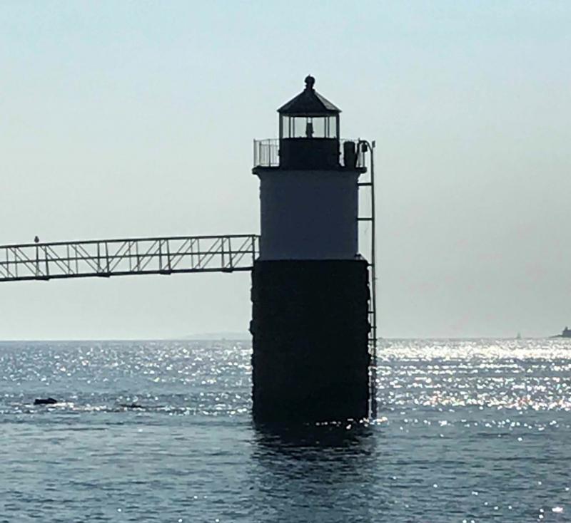 Ram Island lighthouse. KELLIE BIGOS/Boothbay Register
