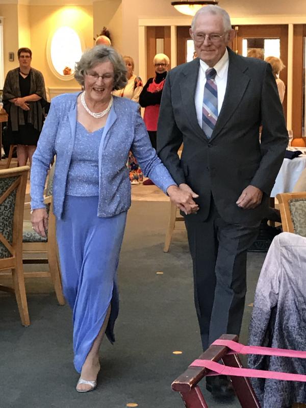 Linda and Frank Redman, “Grandparents Going to a Wedding.” KELLIE BIGOS/Boothbay Register