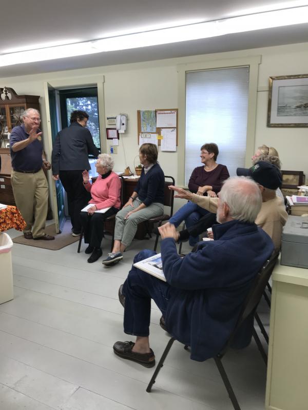 End of season celebration. KELLIE BIGOS/Boothbay Register