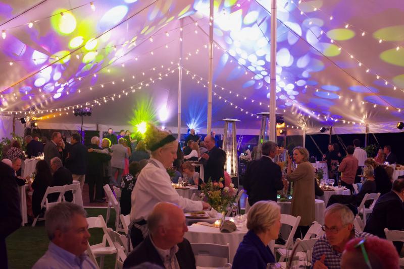 Food, music and fun at the Dinner Dance. Bob Crink photo