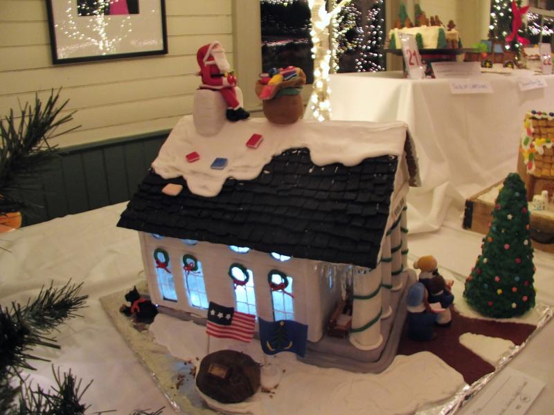 Best Representation of a Landmark- “Boothbay Harbor Memorial Library” - by Staff and Friends
