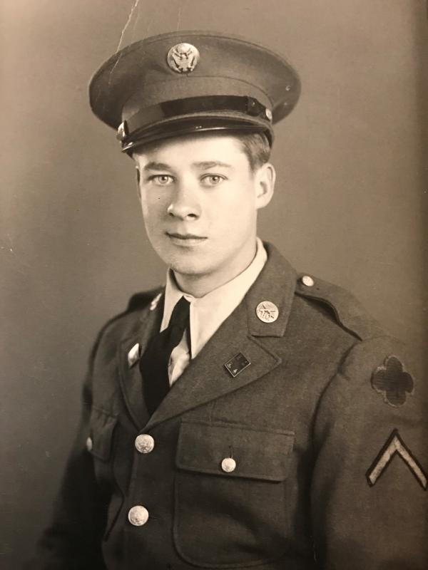 Curtis W. West circa World War Two. Courtesy photo