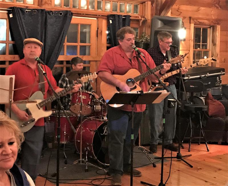 Tim Sprague and the Murky Water Band. Pictured from left are Garry Blackman, Billy Hallinan, Tim Sprague and Dickie Spofford. KELLIE BIGOS/Boothbay Register