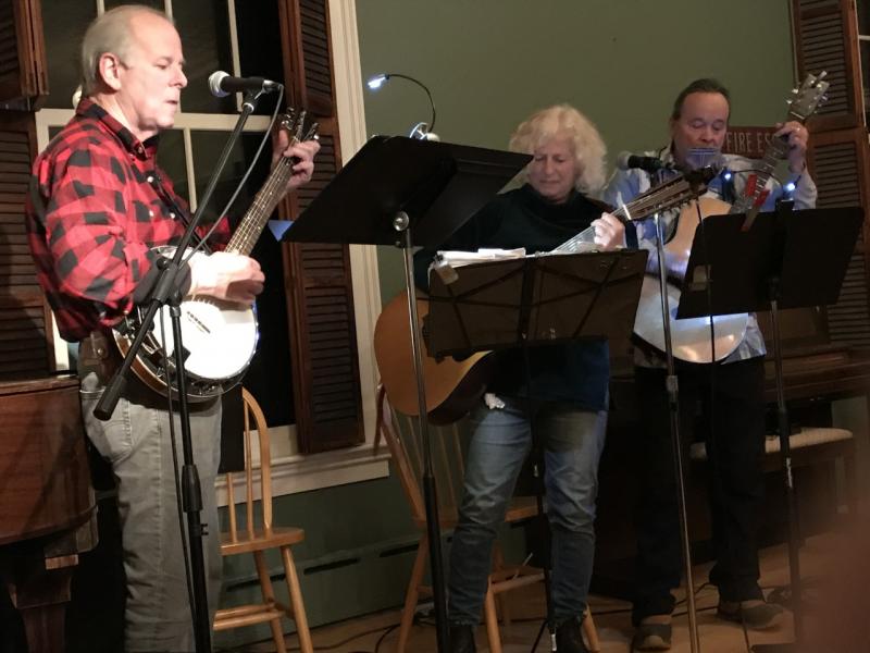 Tim, Nancy and Skip. KELLIE BIGOS/Boothbay Register