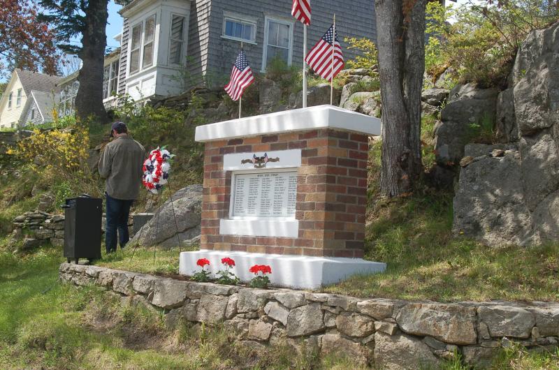 Veteran’s Memorial, East Boothbay ART MAYERS/Boothbay Register
