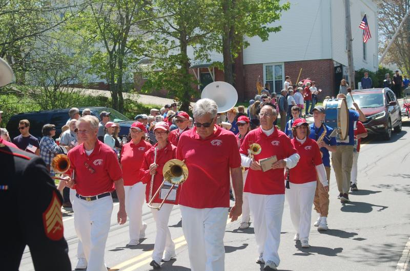 Combined community and high school bands ART MAYERS/Boothbay Register